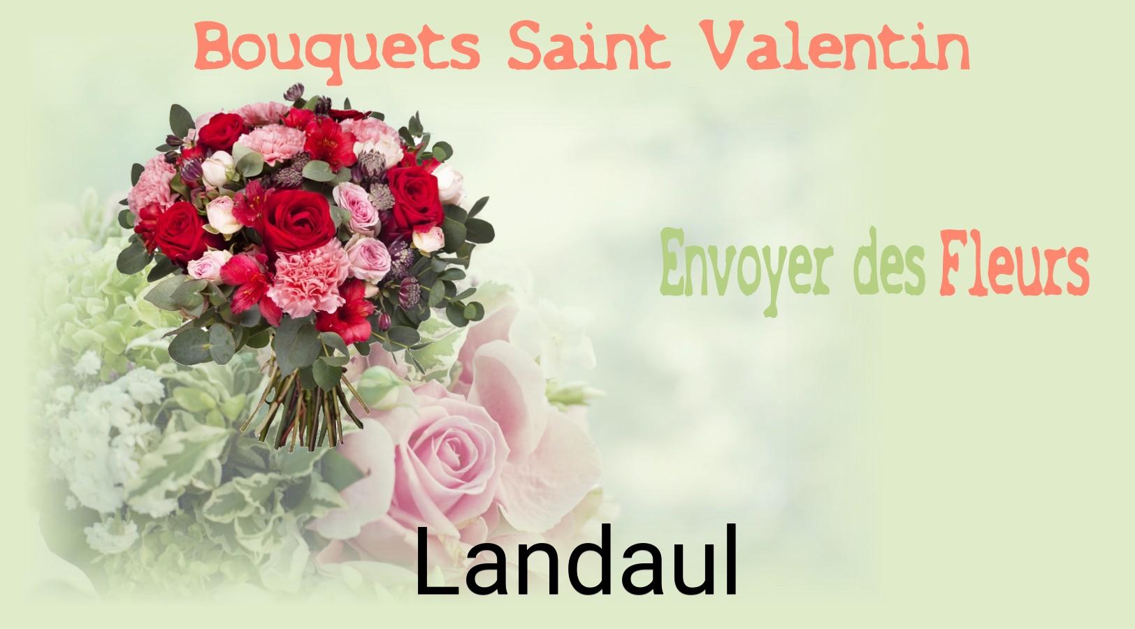 Roses de Saint-Valentin livrées à Landaul